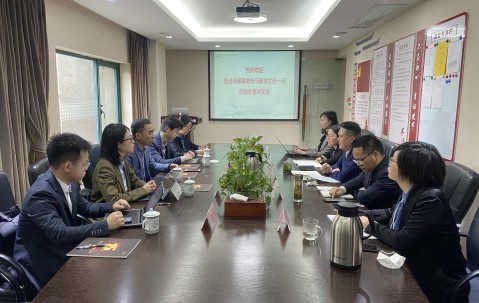 浙江圣港律师事务所主任马康华一行莅临我所交流