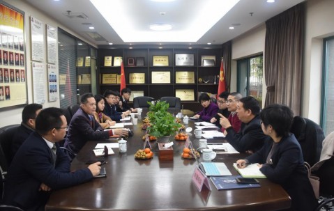 浙江华茂律师事务所主任奚勤平一行莅临我所交流座谈